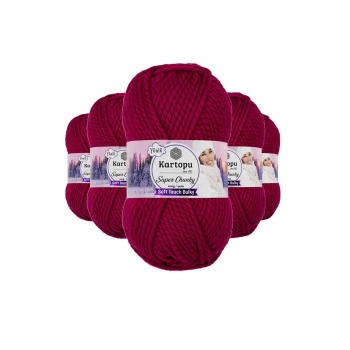 5 Adet Super Chunky Kalın Kışlık El Örgü Ipliği 100 Gr K799