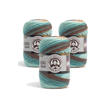 3 Adet Favori Batik El Örgü Ipliği 100 Gr 910