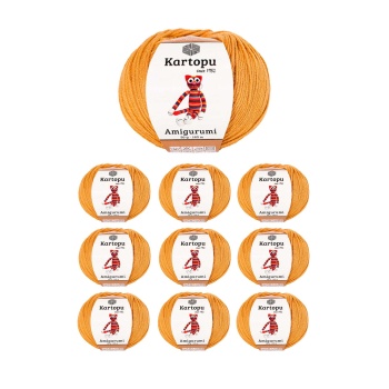 10 Adet Amigurumi El Örgü İpi 50gr 355