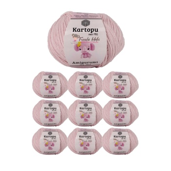 10 Adet Amigurumi El Örgü İpi 50gr 699