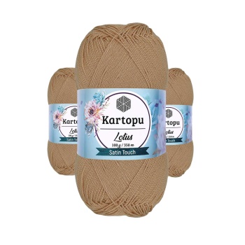 3 Adet Lotus Bikini Büstiyer Bluz Örgü İpi  K837 Ten