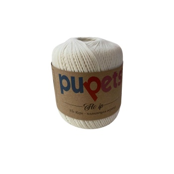 Flo Nubuk Kadife Çanta Şapka Aksesuar İpi Beyaz