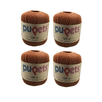 4 Adet Flo Nubuk Kadife Çanta Şapka Aksesuar İpi Kiremit