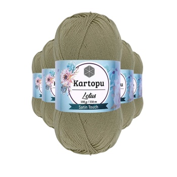 5 Adet Lotus Bikini Büstiyer Bluz Örgü İpi  K874 Bej