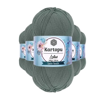 5 Adet Lotus Bikini Büstiyer Bluz Örgü İpi  K943 Çağla