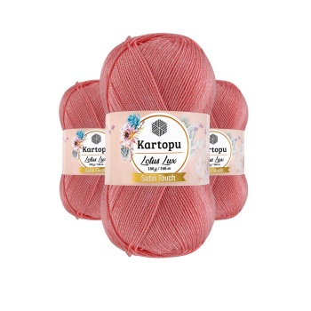 3 Adet Lotus Lux Bikini Büstiyer Bluz Simli Örgü İpi K766 Gül Pembe