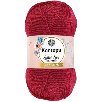 Lotus Lux Bikini Büstiyer Bluz Simli Örgü İpi K141 Fuşya