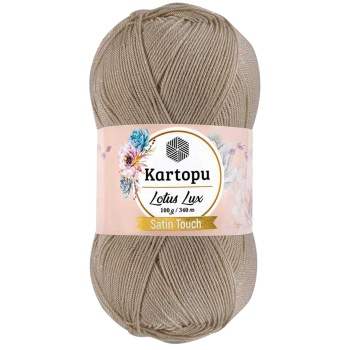 Lotus Lux Bikini Büstiyer Bluz Simli Örgü İpi K861 Bej