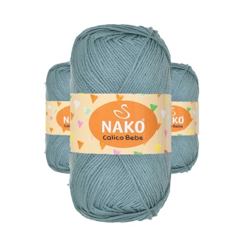 3 Adet Calico Bebe Pamuklu Bebek Ve Battaniye Örgü Ipi 12408