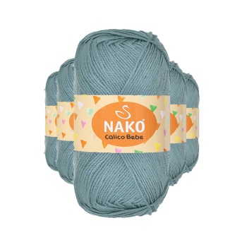 5 Adet Calico Bebe Pamuklu Bebek Ve Battaniye Örgü Ipi 12408