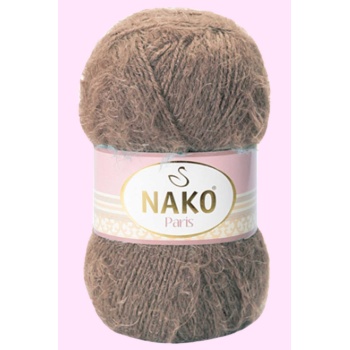 Paris El Örgü ipi Yünü Boz Kahve 3890