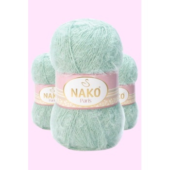 3 Adet Paris El Örgü ipi Yünü Çağla 292