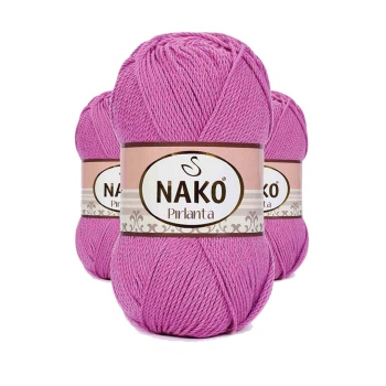 3 Adet Pırlanta Amigurumi El Örgü İpi Yünü Gül 1249