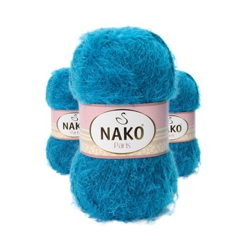 3 Adet Paris El Örgü ipi Yünü Koyu Petrol 10328