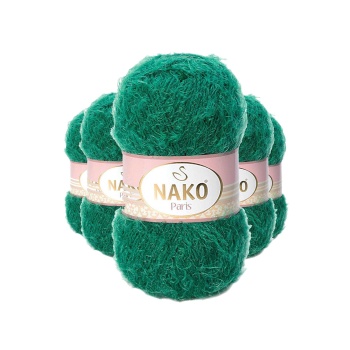 5 Adet Paris El Örgü ipi Yünü Haki 3440