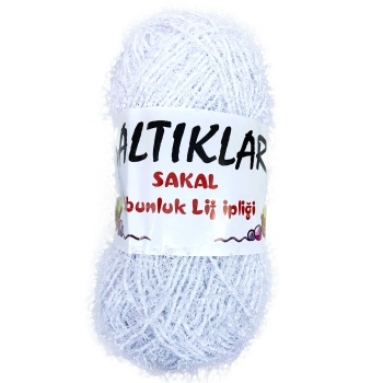 Sakal Sabunluk Lif İpliği Optik Beyaz