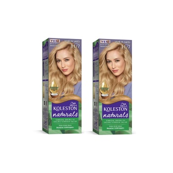 Naturals Saç Boyası Vanilya Sarısı 11/7 2x Paket