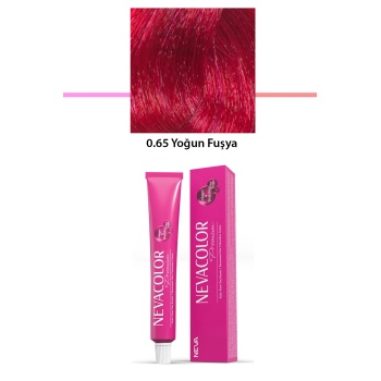 Premium 0.65 Yoğun Fuşya - Kalıcı Krem Saç Boyası 50 g Tüp