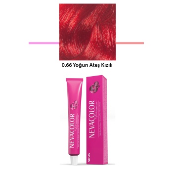 Premium 0.66 Yoğun Ateş Kızılı - Kalıcı Krem Saç Boyası 50 g Tüp