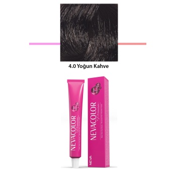 Premium 4.0 Yoğun Kahve - Kalıcı Krem Saç Boyası 50 g Tüp