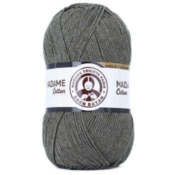 1 Adet Madame Cotton El Örgü İpi Yünü 100 gr 055 Yeşil