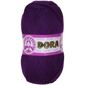 1 Adet Dora El Örgü İpi Yünü 100 gr 043 Mor