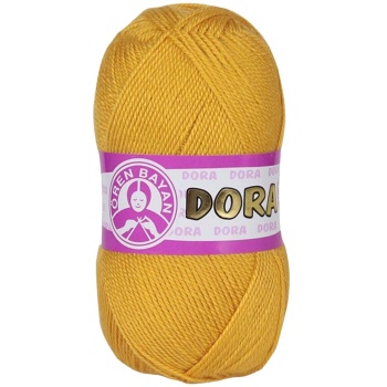 1 Adet Dora El Örgü İpi Yünü 100 gr 102 Sarı