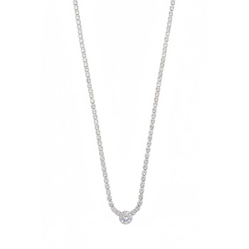 Su Yolu Kolye - Gümüş