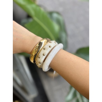 3lü Set Bilezik - Beyaz