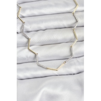 VIP Seri Zikzak Model Kadın Kolye -