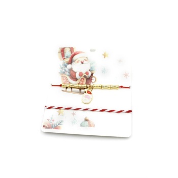 Yeni Yıl İp Bileklik - Kırmızı