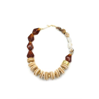 Pul Boncuklu Kolye - Altın