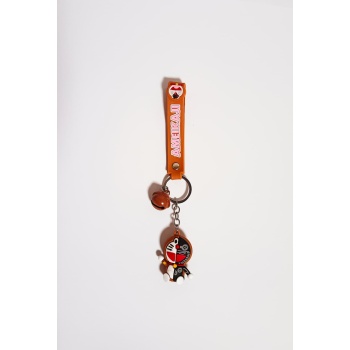 Anahtarlık Beyaz Siyah Surat