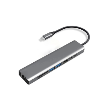 Type-c To Hdtv Multifunction Adapter 8 Port Kablo - Lisinya