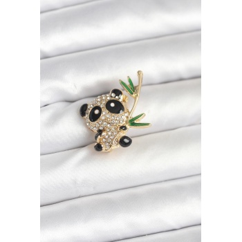 Panda Model Broş - Lisinya