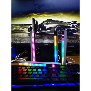 Rgb Sese Duyarlı Taşınabilir Ekolayzer Led Çubuk ( Lisinya )