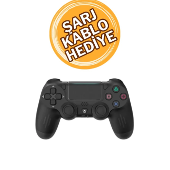 Ps4 Kol Wireless Bt Kablosuz Oyun Kolu Ps4 Joystick Tablet Telefon Pc Uyumlu Titreşimli Oyun Kolu ( Lisinya )