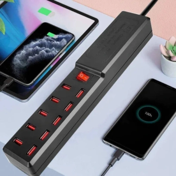 10 Portlu Usb Şarj Adaptörü ( Lisinya )