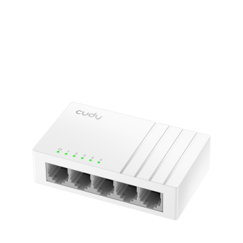 CUDY 5-Port 10/100 Mbps Desktop Switch