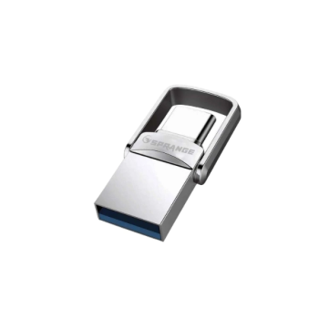 2si 1 Arada Usb 3.2 Type-c Ve Usb 64gb Metal Flash Disk ( Lisinya )