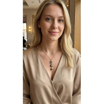 316L Çelik Vintage Model Kadın Kolye - Lisinya