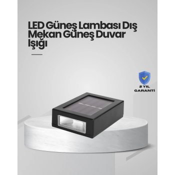 Güneş Enerjili Led Duvar Aydınlatması ( Lisinya )