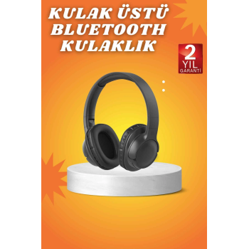 Kablosuz Bluetooth Kulaklık Kulak Üstü Mikrofonlu 5.0 Bluetooth Anc Özelliği ( Lisinya )