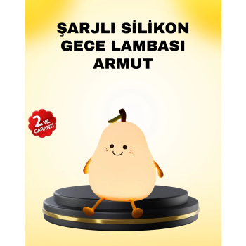 Dekoratif Armut Led Lamba Renk Ayarlı Şarj Edilebilir ( Lisinya )