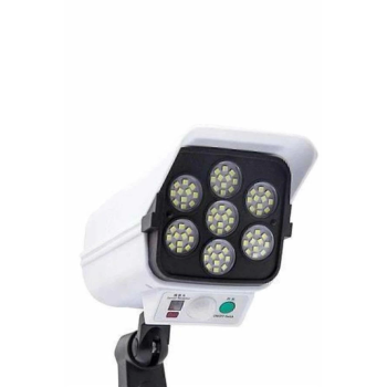 Kamera Görünümlü Led Lamba Dönebilen Bahçe Aydınlatması Duvar Lambası ( Lisinya )