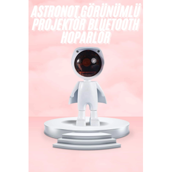 Gün Batımı Lambası Işık Arka Plan Projektör Sevimli Astronot Enerji Tasarruflu ( Lisinya )