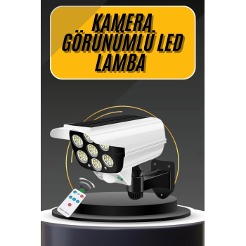 Led Lamba-güneş Paneli Destekli Uzaktan Kumandalı Solar Led Lamba ( Lisinya )