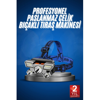 5 Led Far Şarj Edilebilir Güçlü Kafa Lambası Kamp Lambası 4 Modlu (kopya) ( Lisinya )