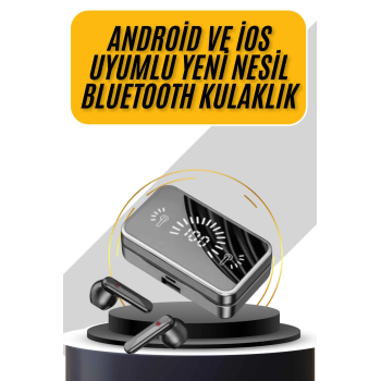 İos Android Uyumlu Bluetooth Kulaklık Kablosuz Kulaklık Yüksek Basslı ( Lisinya )