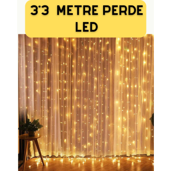 Şelale Tasarımlı Perde Led – Düğün Ve Özel Gün Işıkları ( Lisinya )